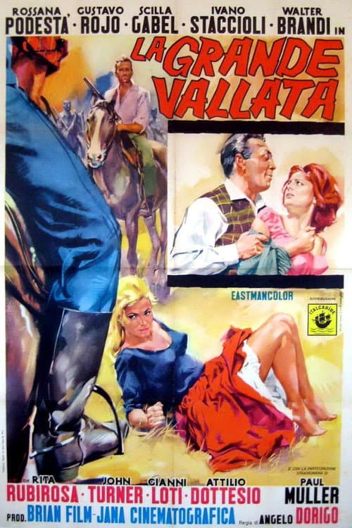 Poster for La grande vallata