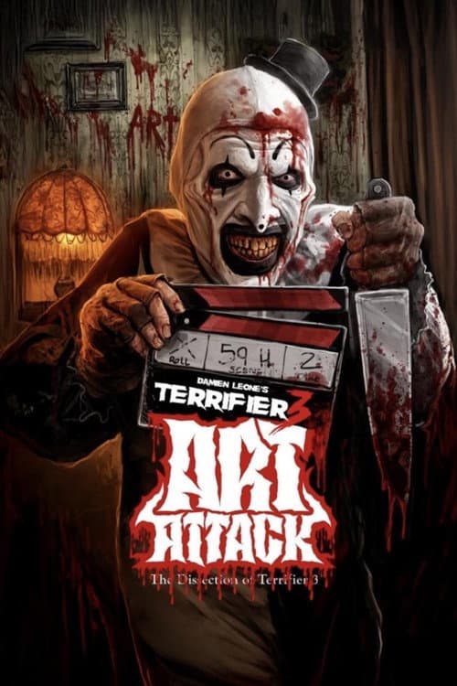 Poster for Art Attack! The Dissection of Terrifier 3