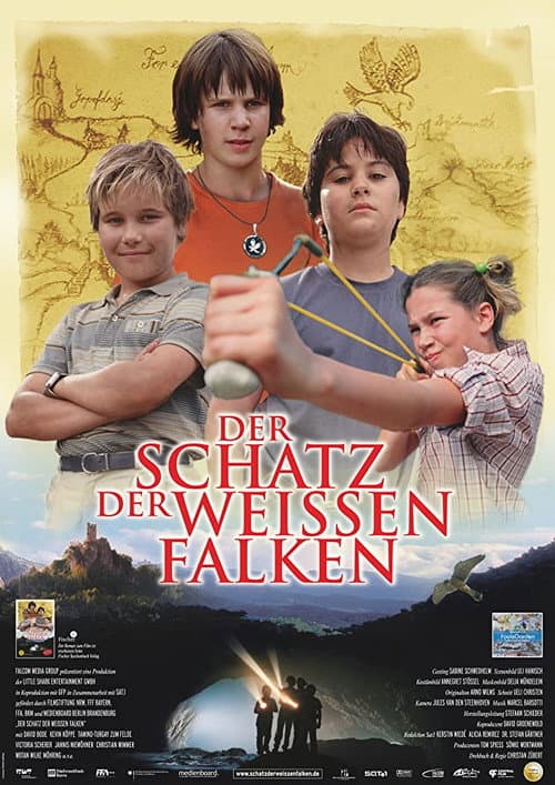 Poster for The Treasure of the White Falcons