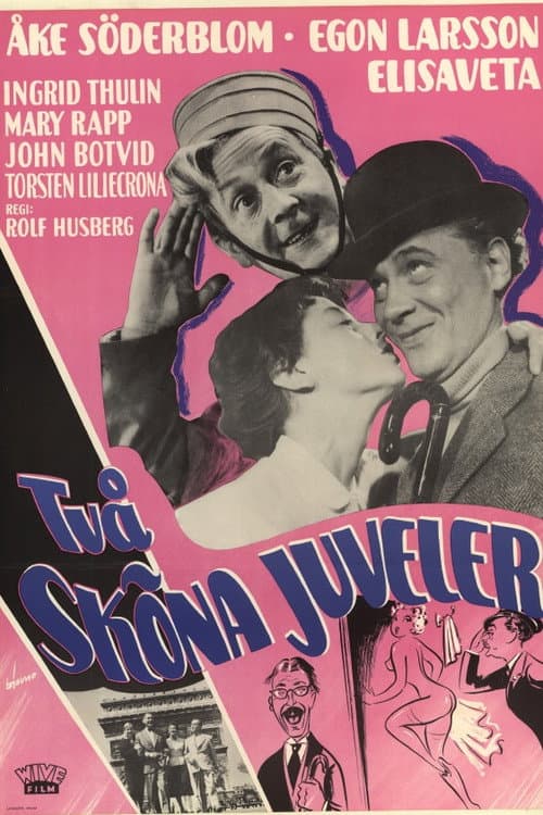 Poster for Två sköna juveler