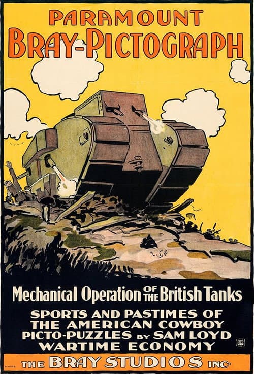 Poster for Mechanical Operation of British Tanks