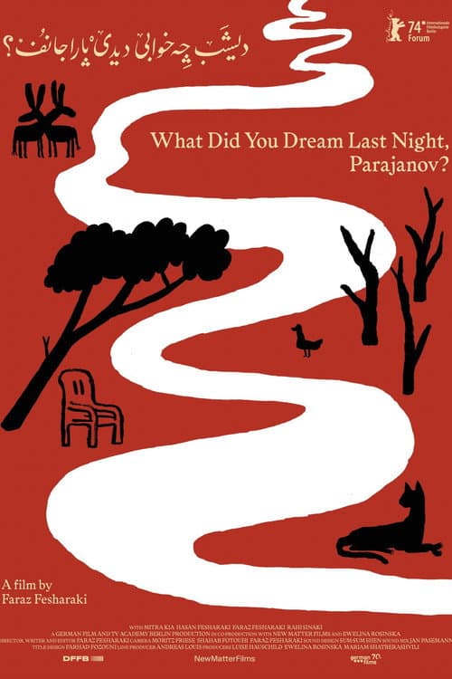 Poster for What Did You Dream Last Night, Parajanov?