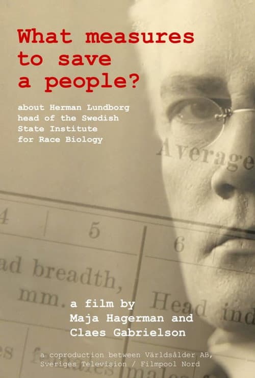 Poster for What Measures to Save a People?