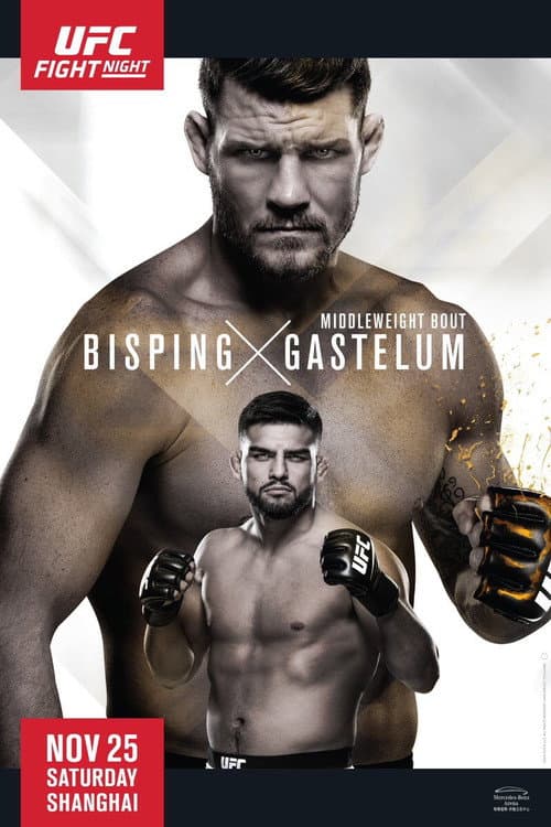 Poster for UFC Fight Night 122: Bisping vs. Gastelum