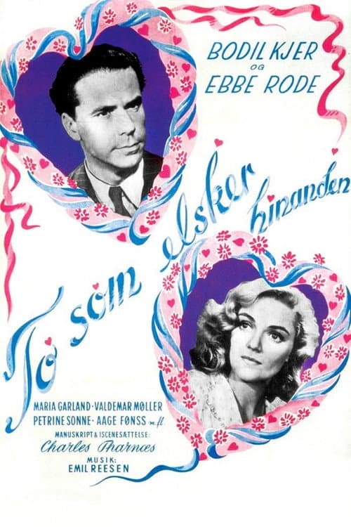Poster for To som elsker hinanden