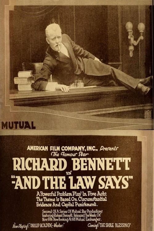 Poster for And the Law Says