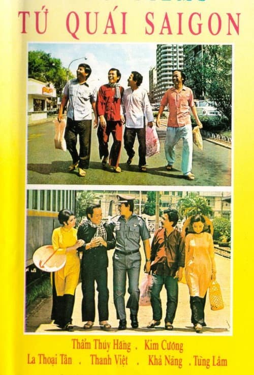 Poster for Four Oddballs of Saigon