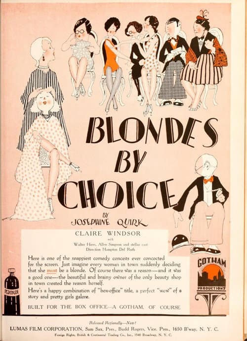 Poster for Blondes by Choice