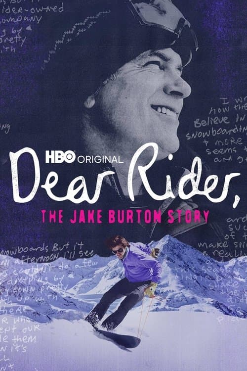 Poster for Dear Rider: The Jake Burton Story