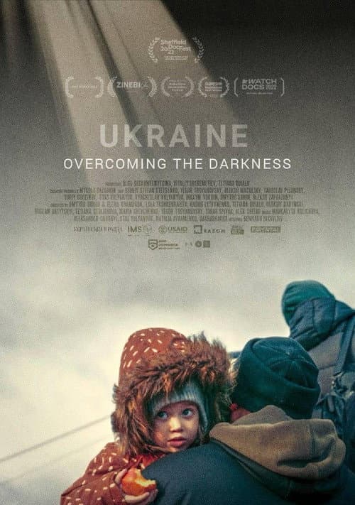 Poster for Ukraine. Overcoming the Darkness
