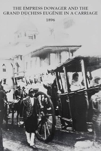 Poster for The Empress Dowager and the Grand Duchess Eugénie in a Carriage