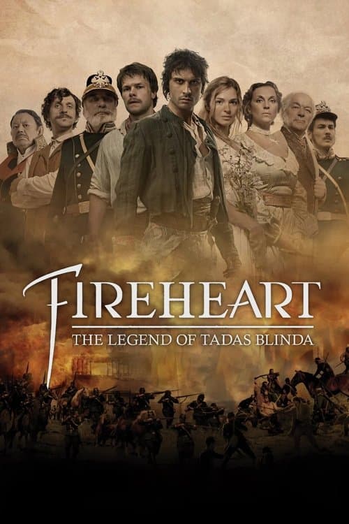 Poster for Fireheart: The Legend of Tadas Blinda