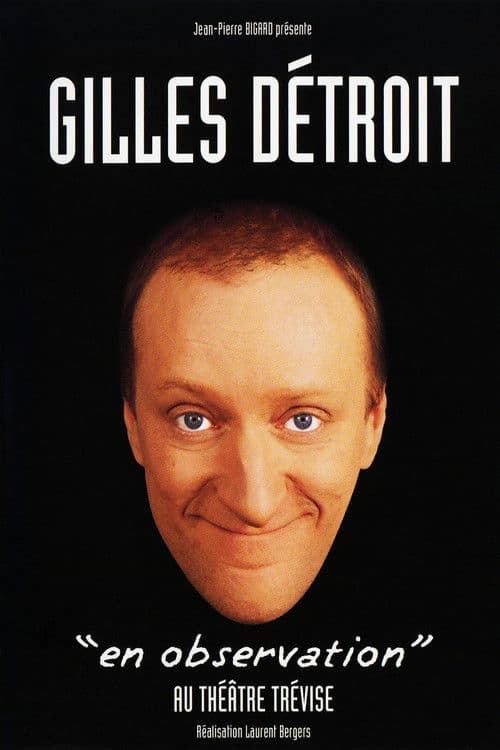 Poster for Gilles Détroit : En observation