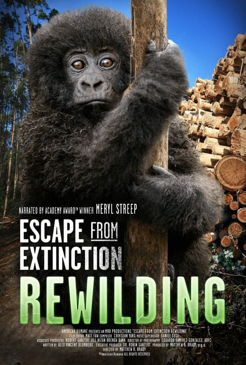 Poster for Escape from Extinction: Rewilding