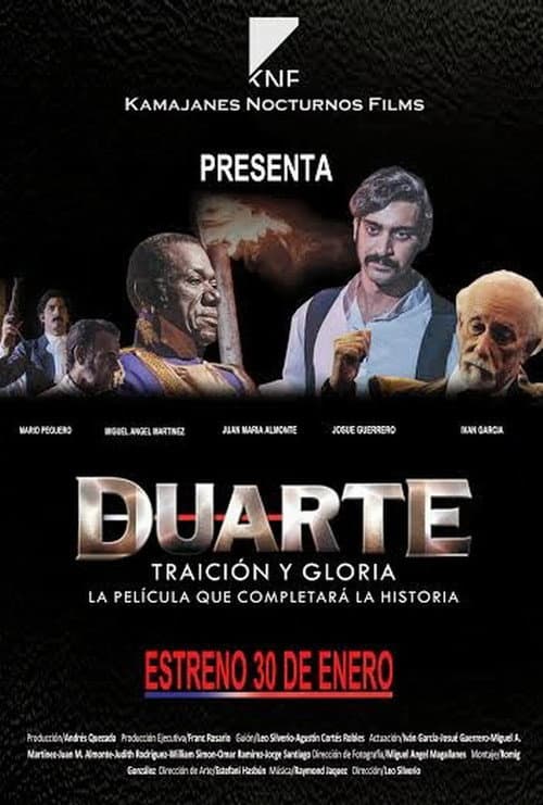 Poster for Duarte, Traición y Gloria