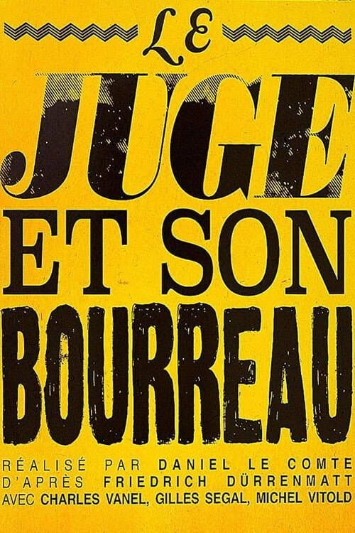 Poster for Le Juge et son bourreau