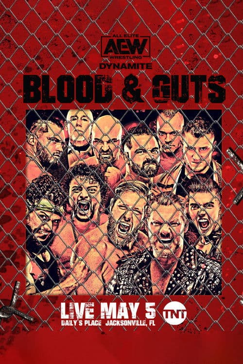Poster for AEW Blood & Guts