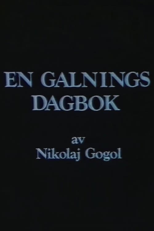 Poster for En Galnings Dagbok