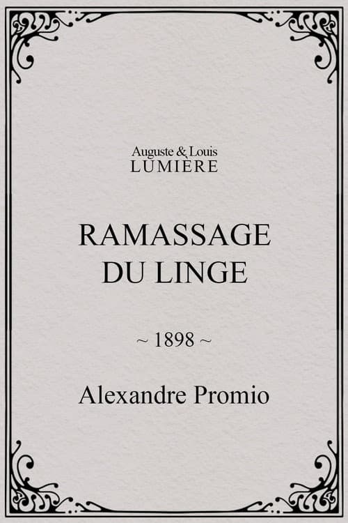Poster for Ramassage du linge