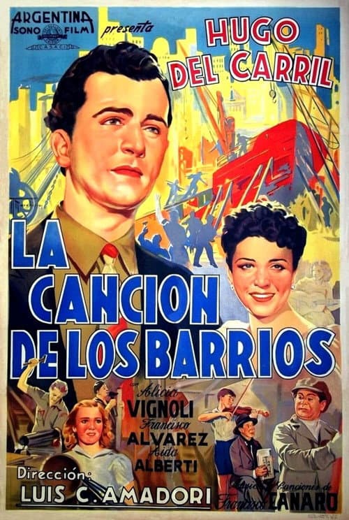 Poster for La canción de los barrios