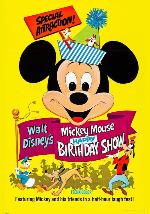 Poster for Mickey Mouse Happy Birthday Show