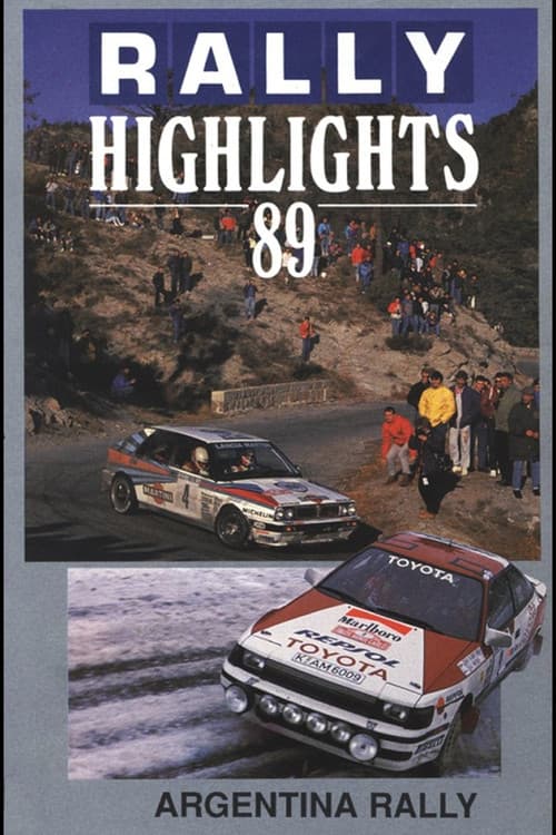 Poster for Rally Argentina 1989