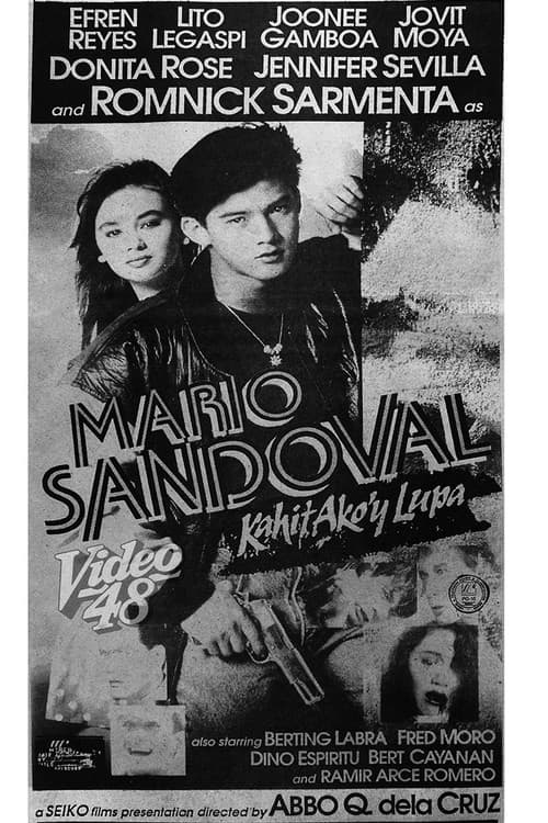 Poster for Mario Sandoval