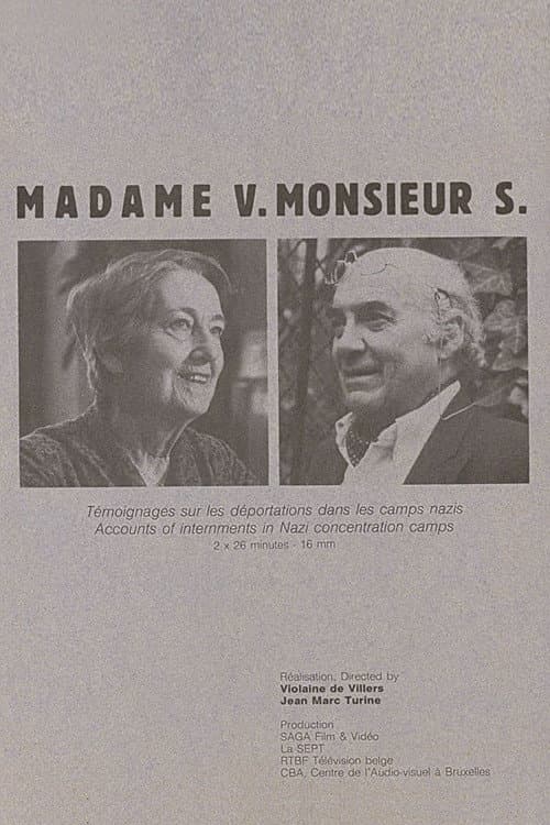Poster for Madame V. Monsieur S.