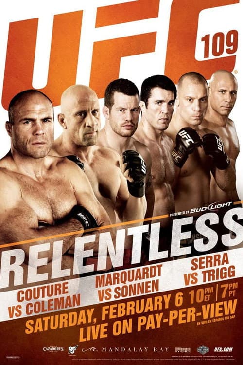 Poster for UFC 109: Relentless