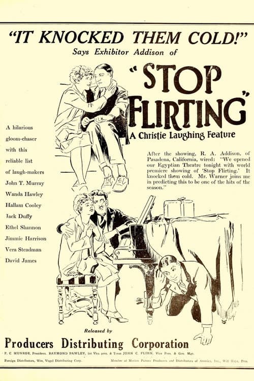 Poster for Stop Flirting
