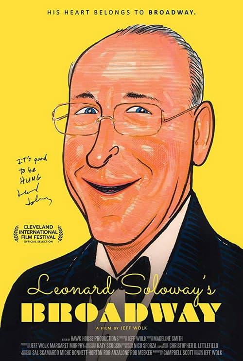 Poster for Leonard Soloway's Broadway