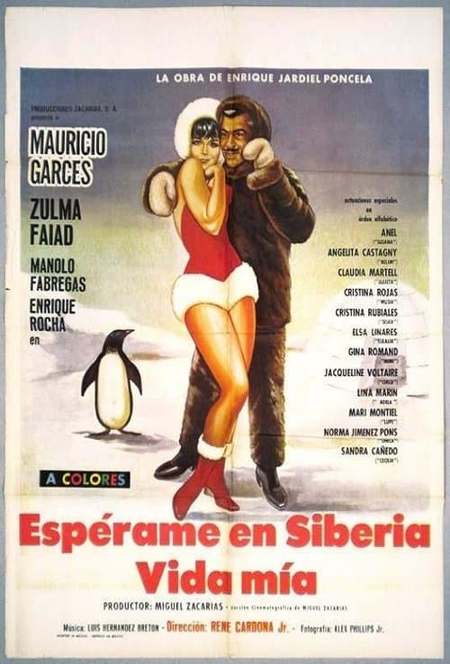 Poster for Wait for me in Siberia, Darling!