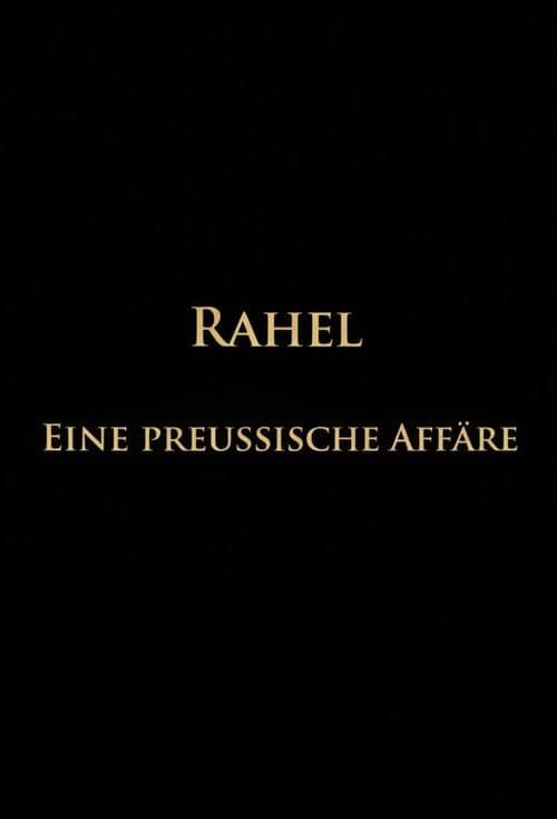 Poster for Rahel-Eine preussische Affäre