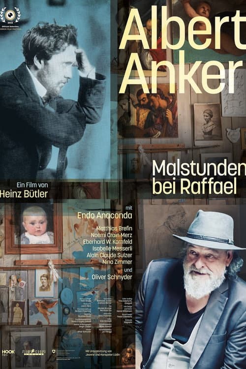 Poster for Albert Anker. Malstunden bei Raffael