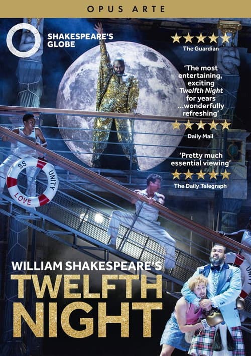 Poster for Twelfth Night - Live at Shakespeare's Globe