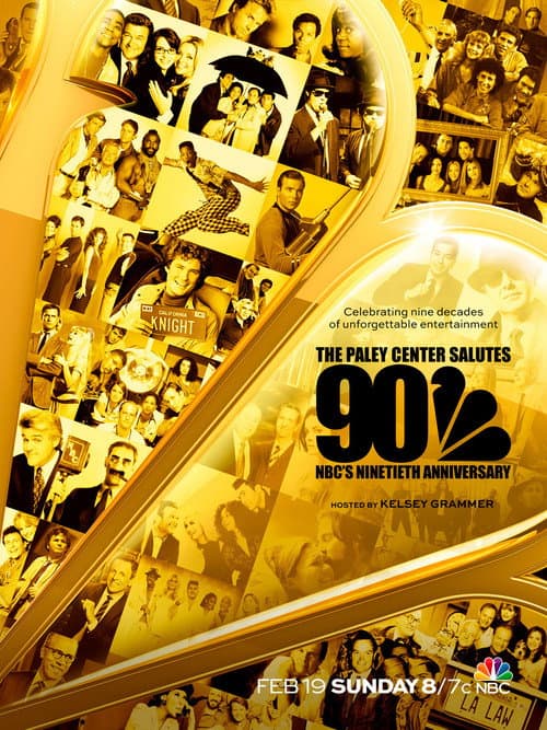 Постер до фільму «The Paley Center Salutes NBC's 90th Anniversary»