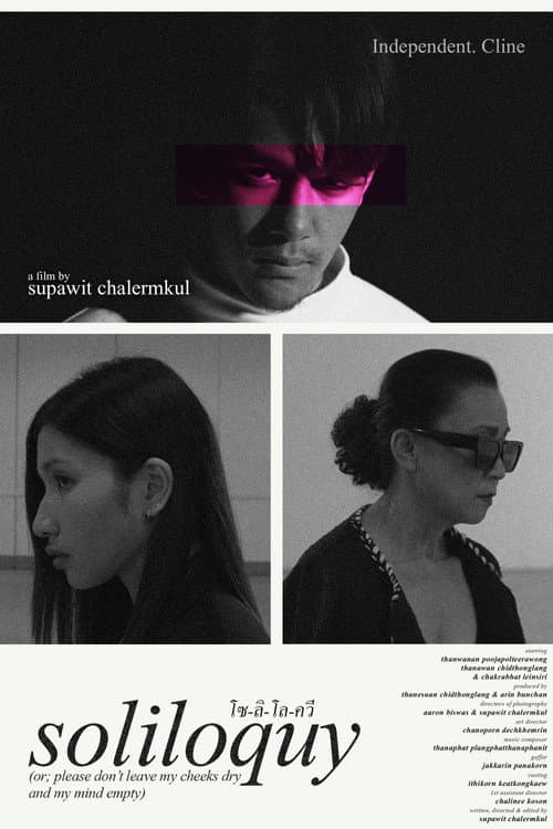 Poster for soliloquy (or; please don't leave my cheeks dry and my mind empty)