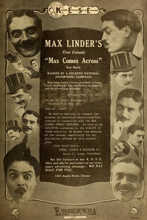 Poster for Max Comes Across