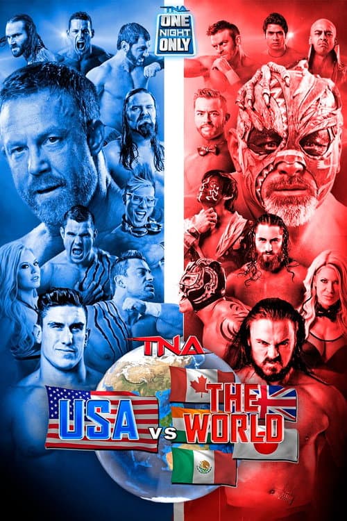 Poster for TNA One Night Only: Global Impact: USA vs The World 2015