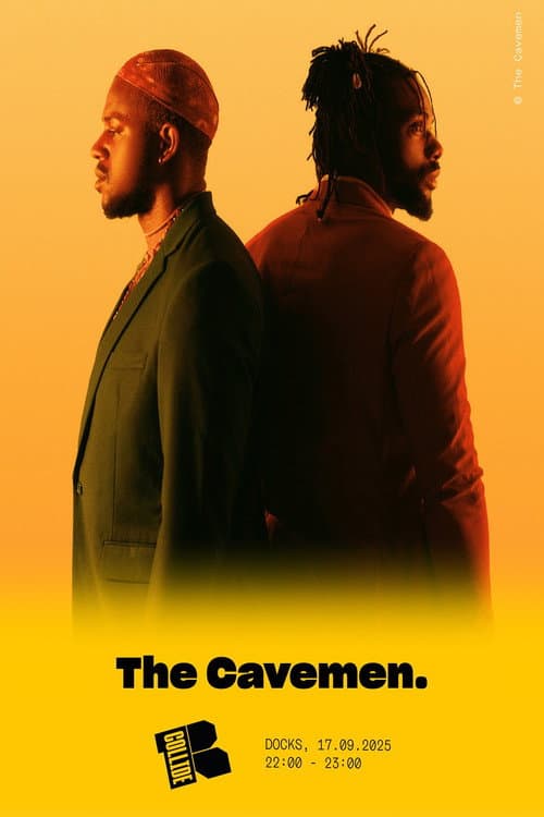 Poster for The Cavemen. @ Reeperbahn Festival Collide 2025