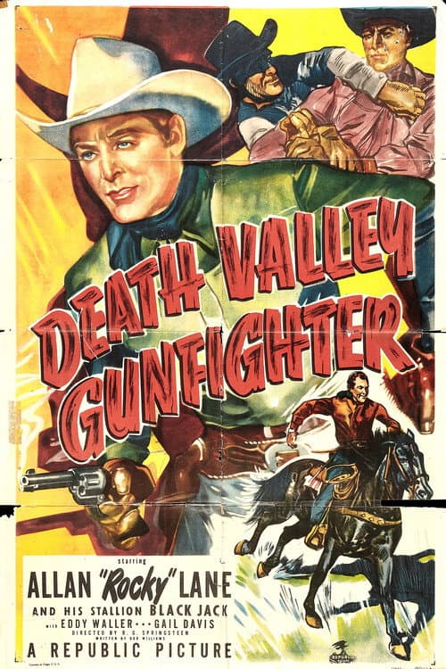 Poster for Death Valley Gunfighter