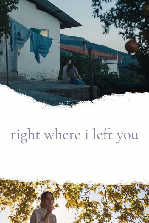 Poster for Right Where I Left You