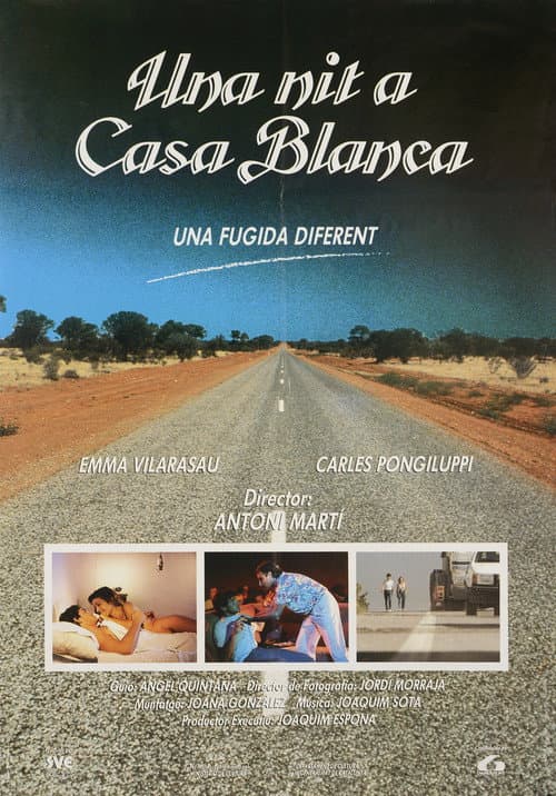Poster for Una nit a Casa Blanca