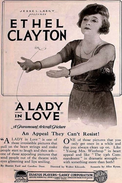 Poster for A Lady in Love