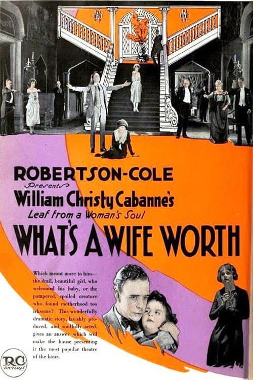 Poster for What's a Wife Worth?