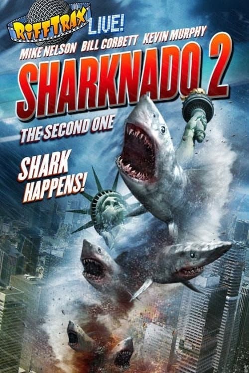 Poster for RiffTrax Live: Sharknado 2