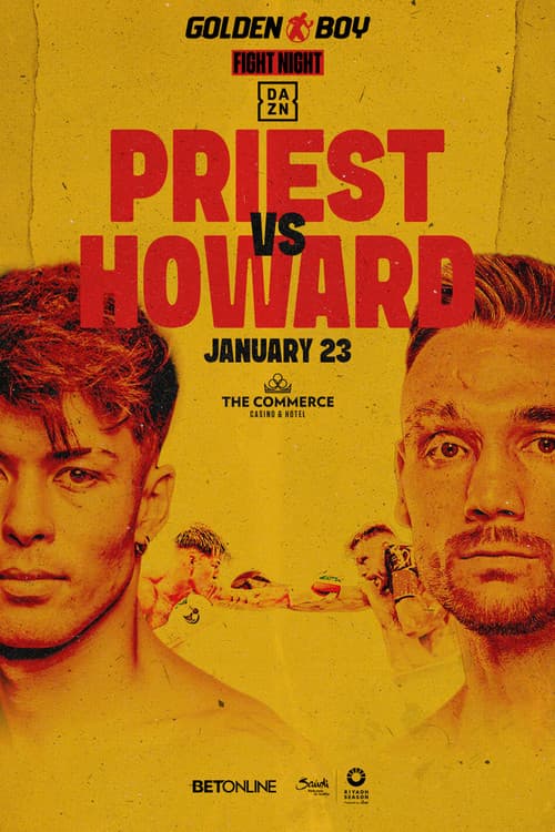 Poster for Eric Priest vs. Tyler Howard