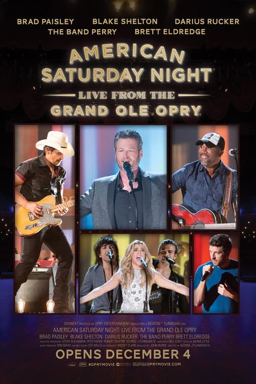 Постер до фільму «American Saturday Night: Live from the Grand Ole Opry»