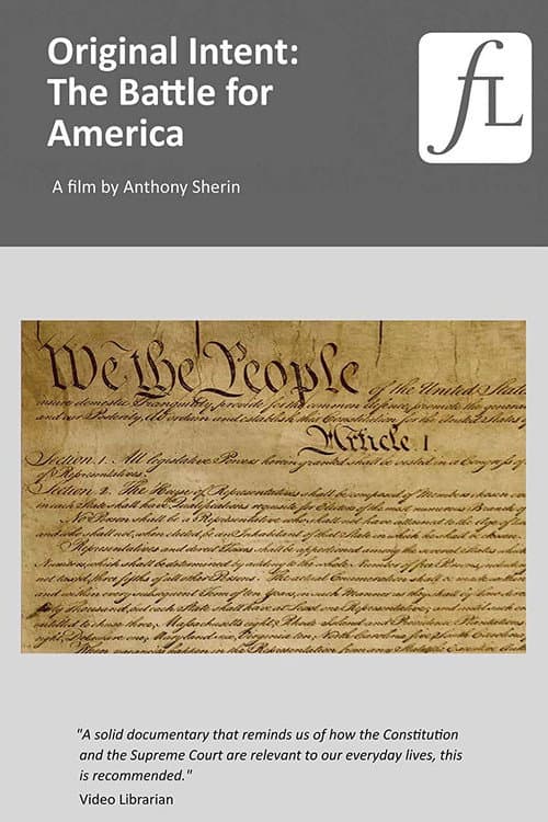 Poster for Original Intent: The Battle for America