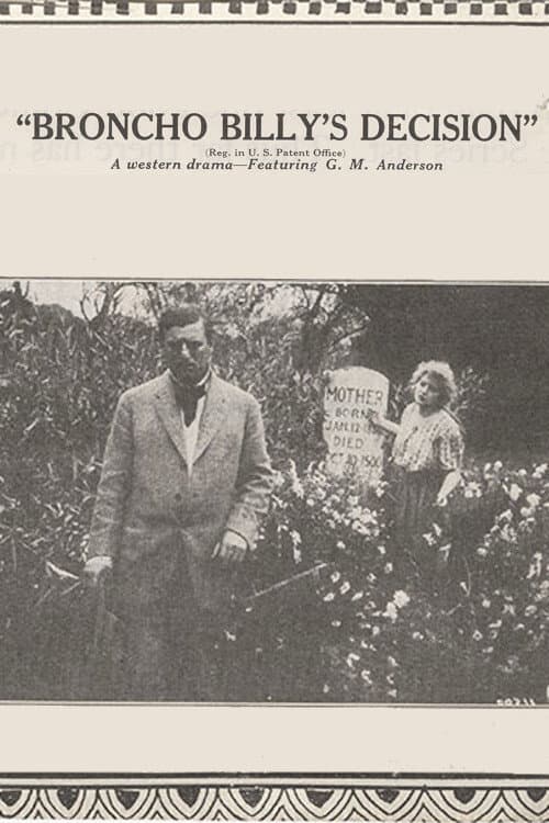 Poster for Broncho Billy's Decision